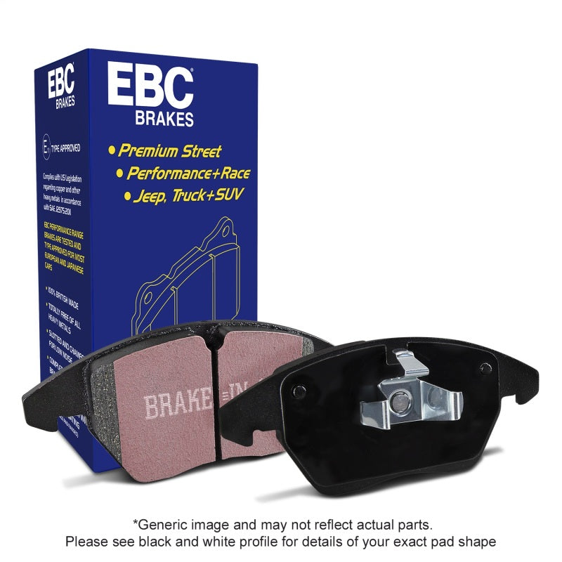 EBC 89-96 Nissan 240SX 2.4 (4 Lug) Ultimax2 Front Brake Pads