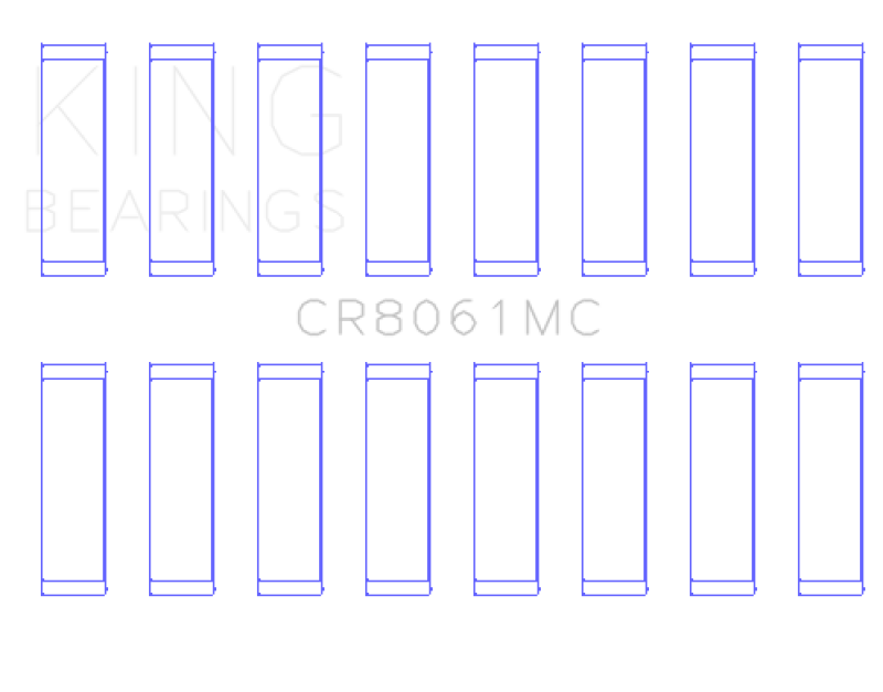 King Engine Bearings Toyota 3UR-FE Connecting Rod Bearing Set