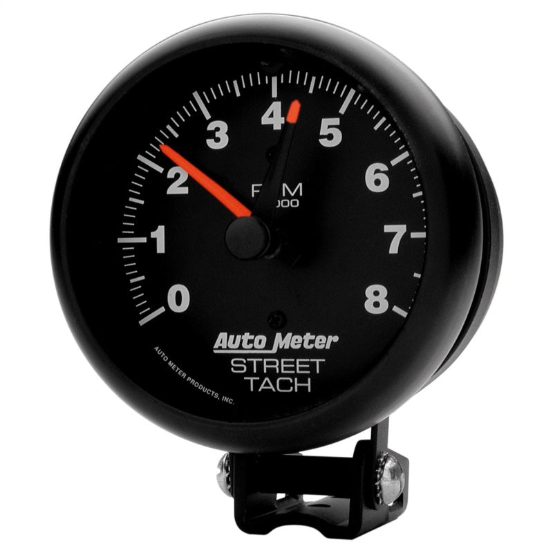 8000 Rpm Black Tach