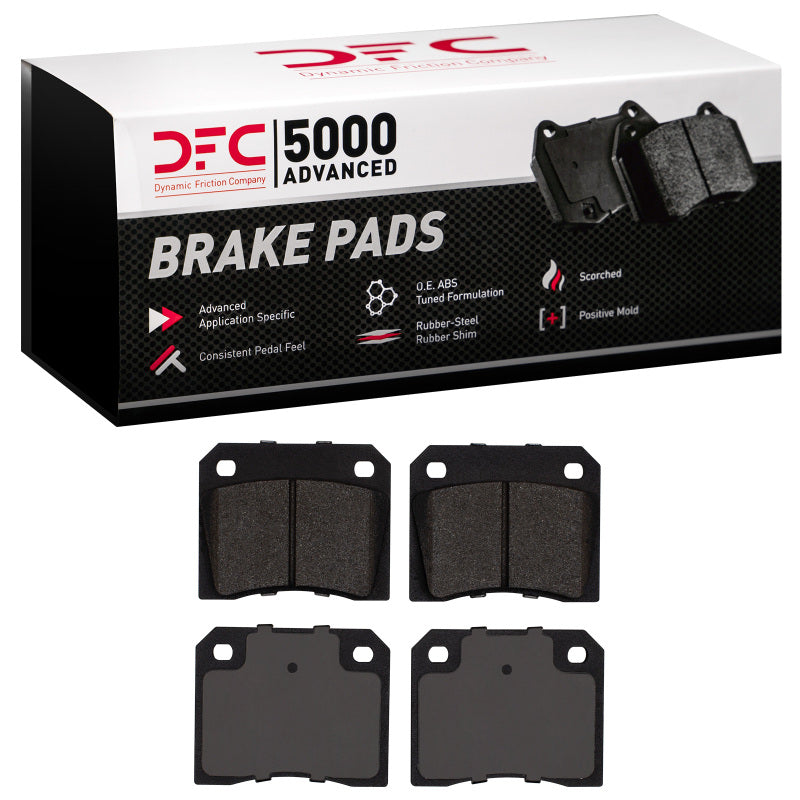 DFC 58-93 AC Cobra Rear/Front 5000 Advanced Low Metallic Brake Pads