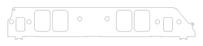 Intake Gasket Set - .051 BBC Mercury Marine 1050