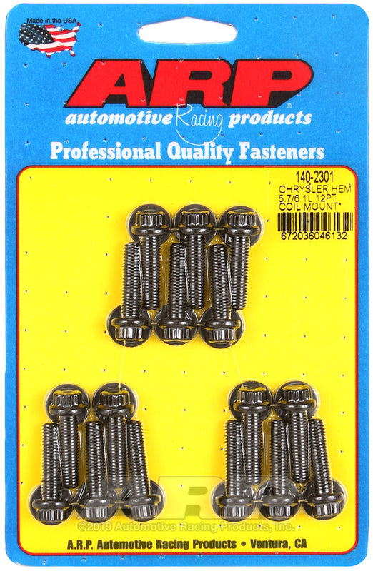 Coil Bracket Bolt Kit 12pt Mopar 5.7/6.1L Hemi