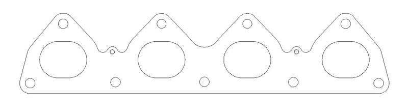 Cometic Honda All H22S 92-01 .030 inch MLS Exhaust Manifold Gasket 1.770 inch X 1.380 inch Port