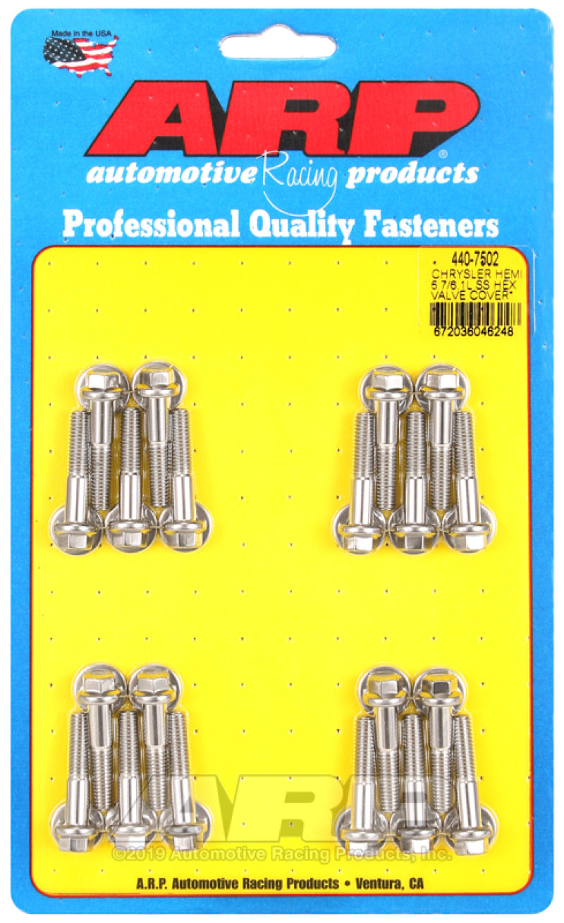 Valve Cover Bolt Kit 6pt Mopar 5.7/6.1L Hemi