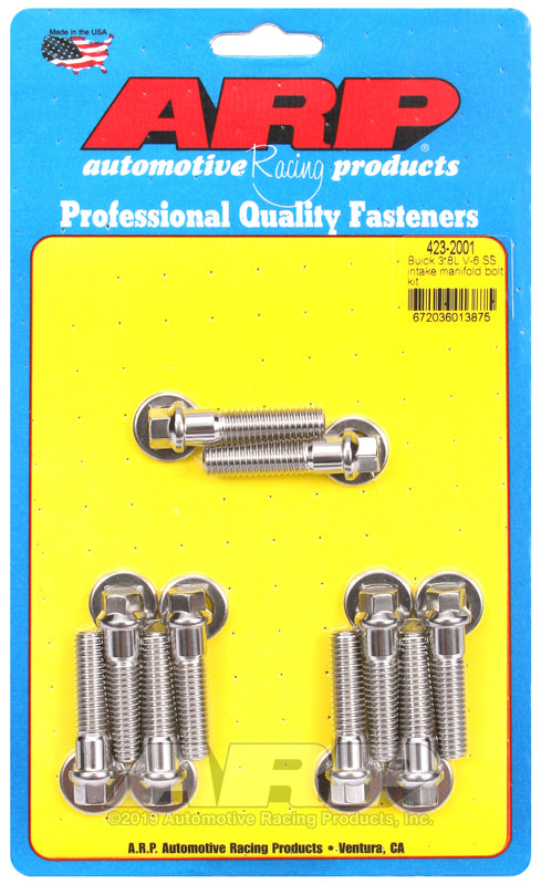 Intake Manifold Bolt Kit S/S - Buick 3.8L V6