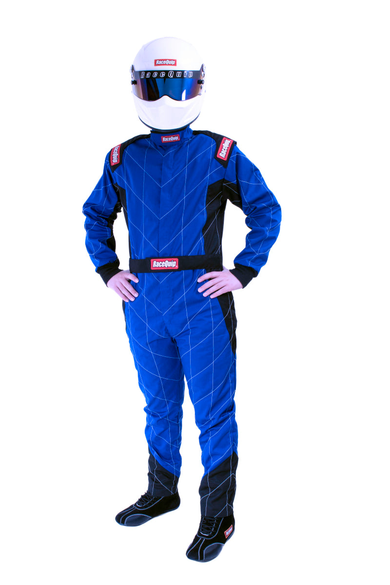 Suit Chevron Blue XX- Large SFI-1
