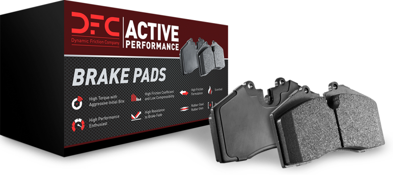 DFC 07-18 Dodge Nitro Rear Active Performance Pads and Hardware Kit