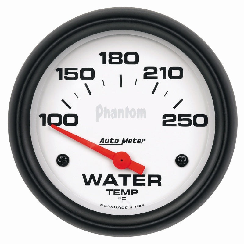 2-5/8in Phantom Water Temp. Gauge 100-250