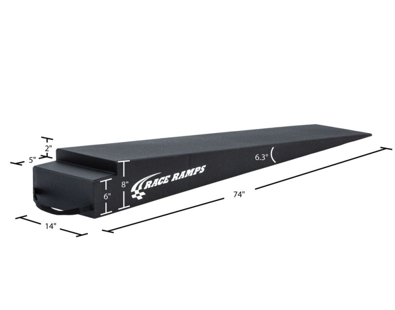 Race Ramps - 8in Trailer Ramps Xtra Long 74in