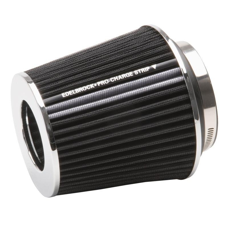 Pro-Flo Air Filter Cone 6.70 Tall Black/Chrome