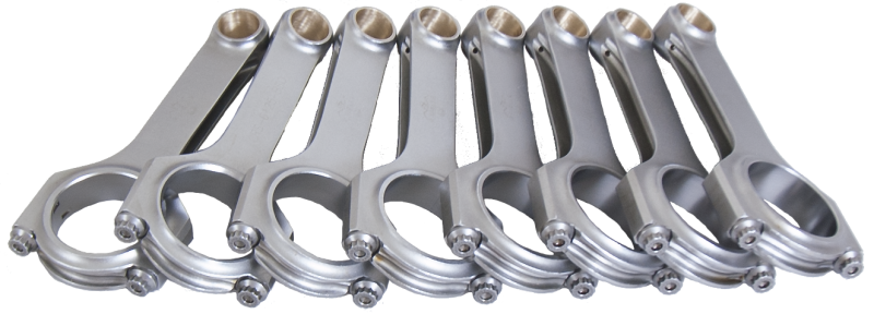GM LS 4340 Forged H-Beam Rods 6.125 w/2.100 Pin