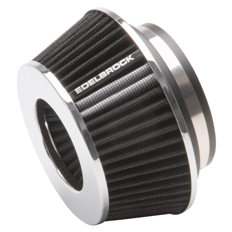 Pro-Flo Air Filter Cone 3.70 Tall Black/Chrome