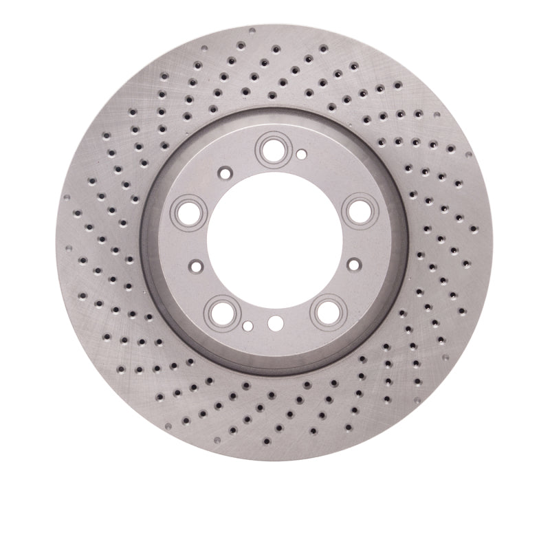 DFC 99-23 Porsche 911 Left Rear Drilled Brake Rotor
