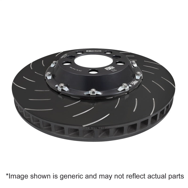 EBC Racing 2015+ Lexus RC-F 2 Piece Floating Conversion SG Racing Front Rotors