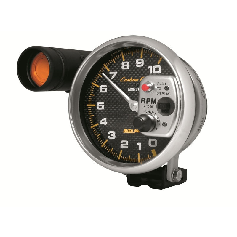 C/F 5in 10000RPM Tach w/Shift-Lite