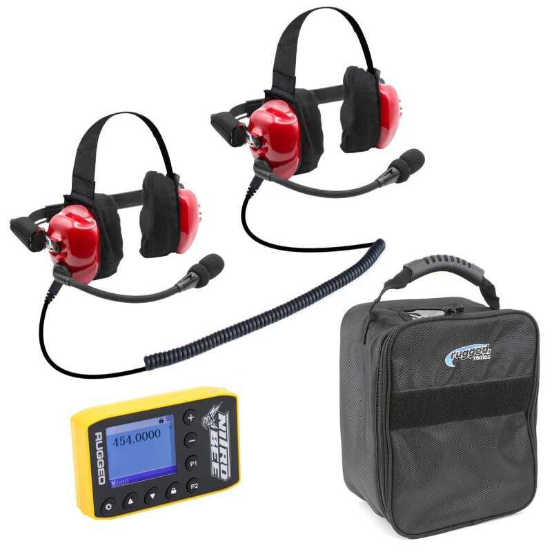 Headset Track Talk Red Linkable Intercom Fan