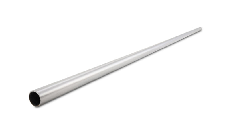 Vibrant 1in O.D. T304 SS Straight Tubing - 5ft Length