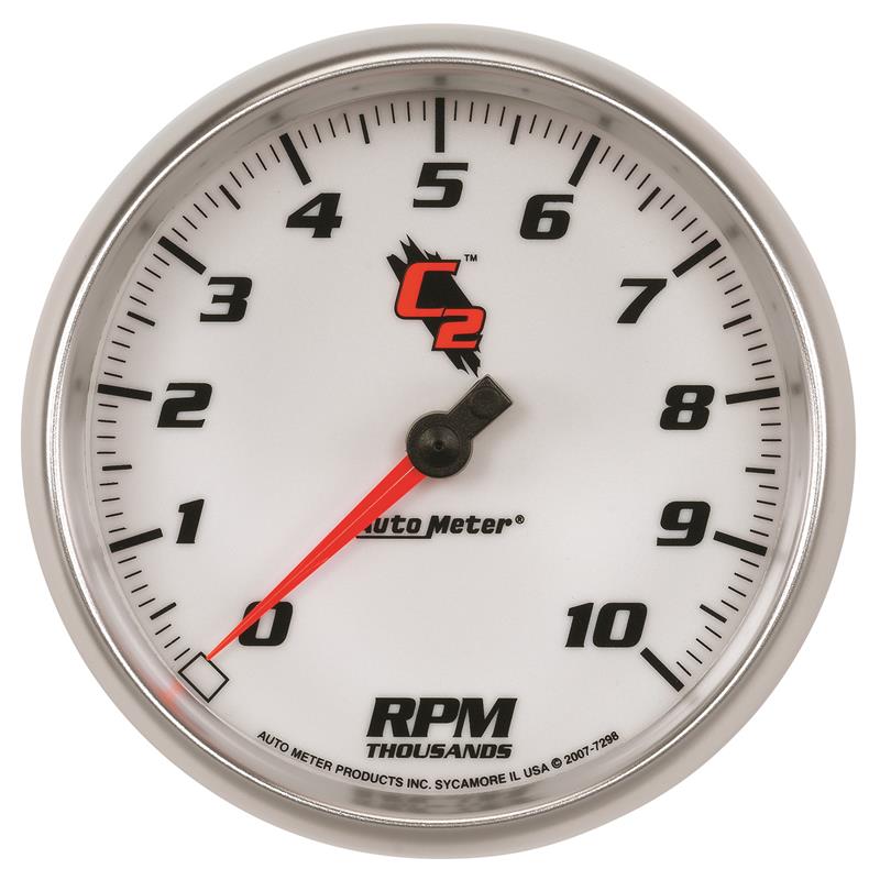 5in C2/S In-Dash Tach 10K RPM
