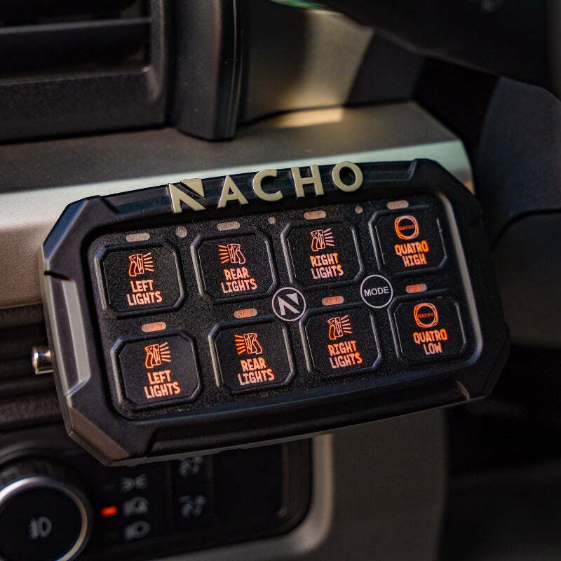 Nacho Lighting 8-Switch Auxiliary Accessory Control System