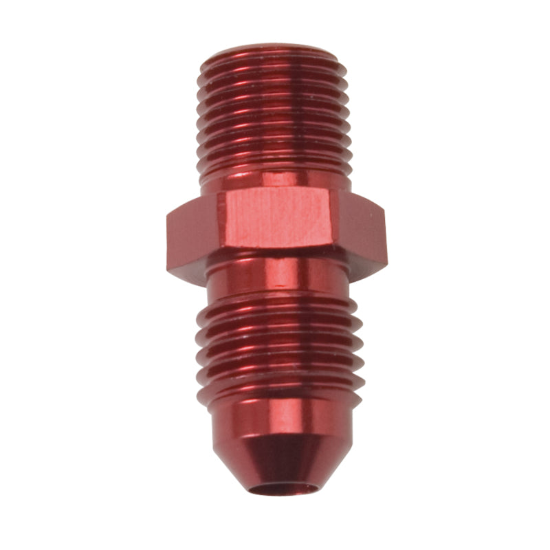 4AN Str M to 1/8NPT M Red