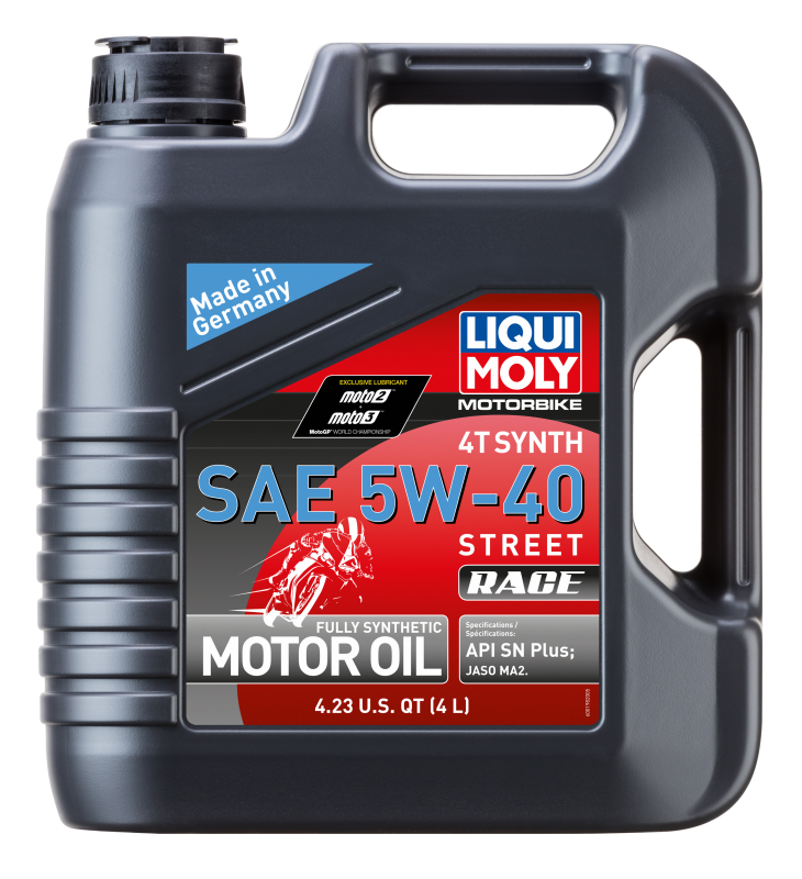 LIQUI MOLY 4L Motorbike 4T Synth 5W40 Street Race