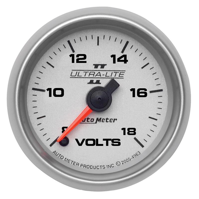 2-1/16 U/L II Voltmeter 8-18 Full Sweep