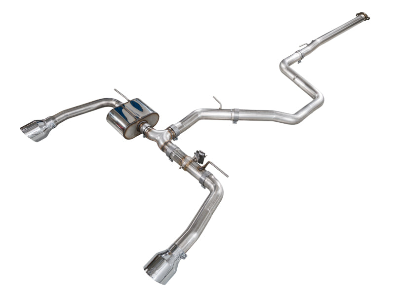 AWE 22-26 Hyundai Elantra N SwitchPath Cat-Back Exhaust - Chrome Silver Tips