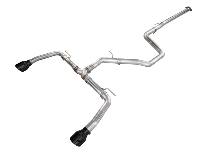 AWE 22-26 Hyundai Elantra N Track Edition Cat-Back Exhaust - Diamond Black Tips