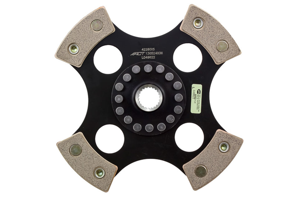 4 Pad Rigid Race Disc Multiple Applications