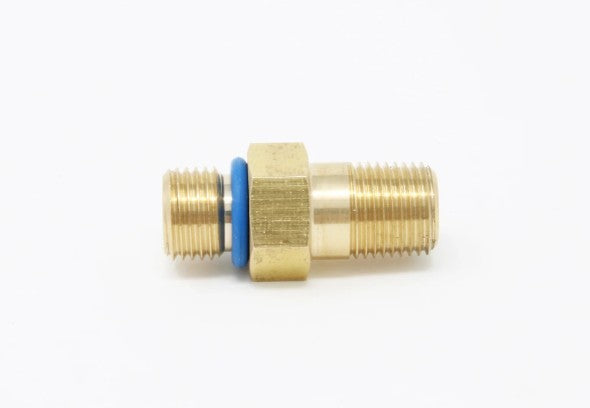 Adapter 10mm x 1.0 Male to 1/8-MNPT  Brass