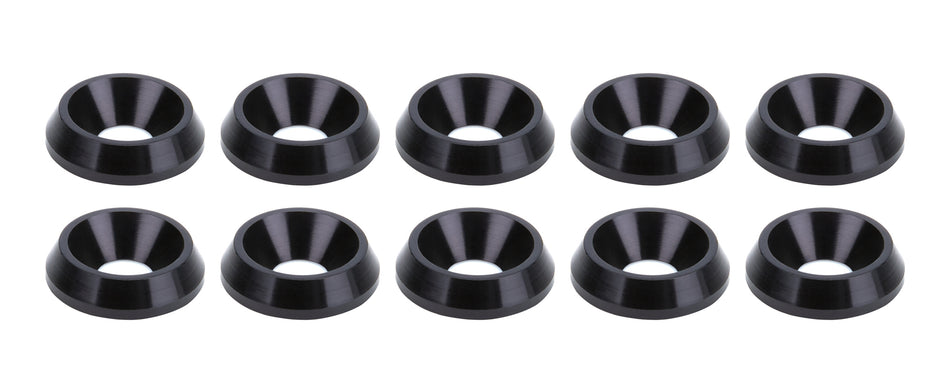 Countersunk Washer Blk 1/4in x 3/4in 10pk