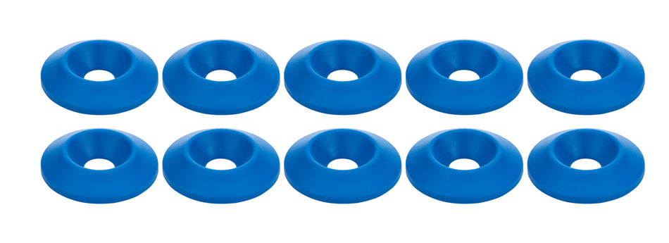 Countersunk Washer Blue 10pk