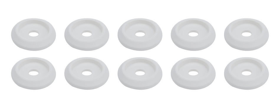 Body Bolt Washer Plastic White 10pk