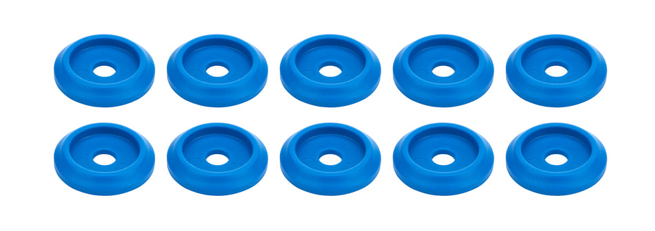 Body Bolt Washer Plastic Blue 10pk