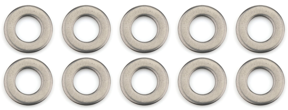 3/8 SS Flat Washers 10pk .725 OD No Chamfer