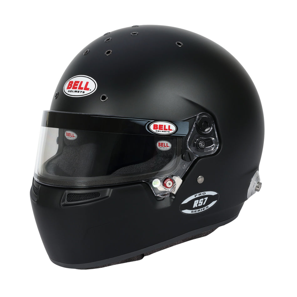 HELMET RS7 7-1/2 FLAT BLACK SA2025 FIA8859