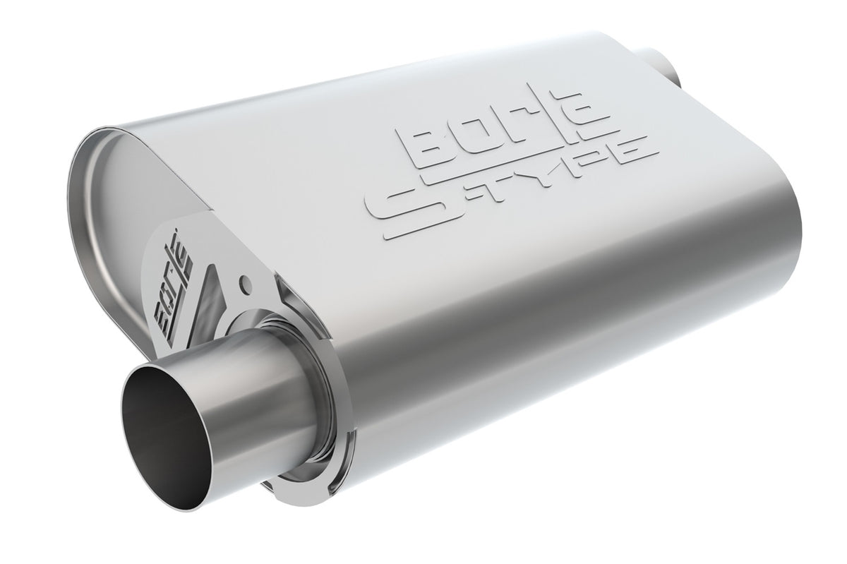 CrateMuffler  3in Offset IN/OFFSET OUT S-Type