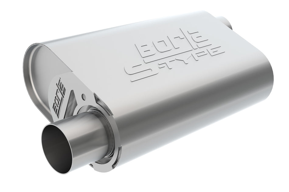 CrateMuffler  3in Offset IN/OFFSET OUT S-Type