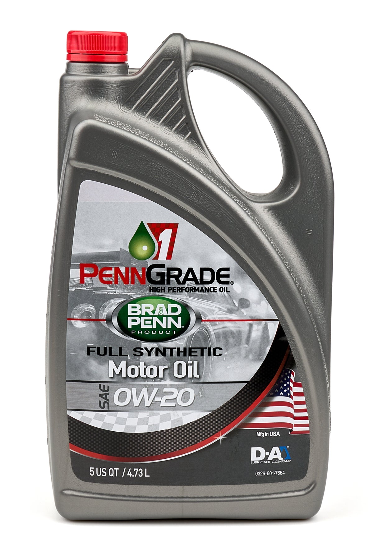 0w20 SAE Full Synthetic Oil 5 Qt Bottle