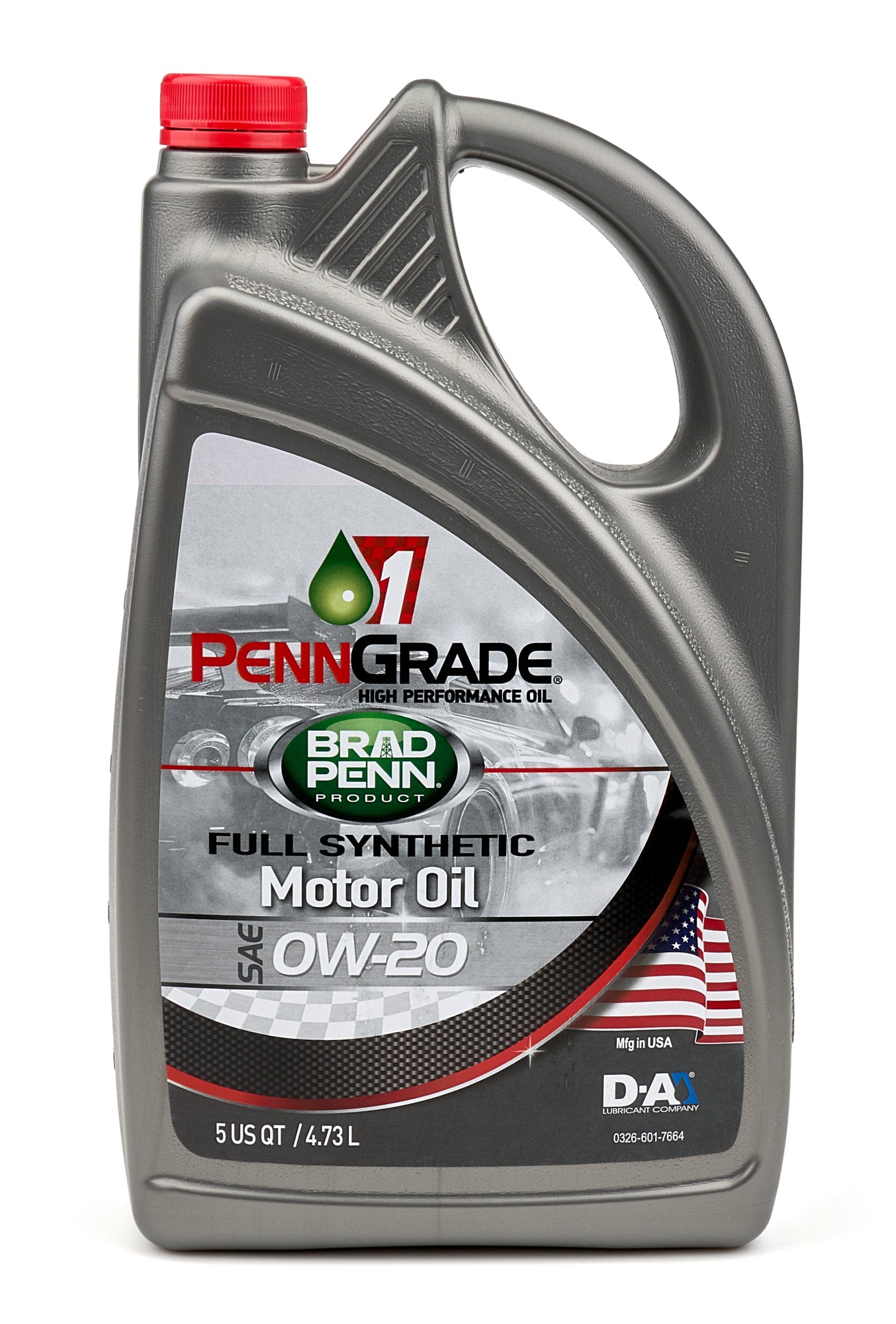 0w20 SAE Full Synthetic Oil 5 Qt Bottle