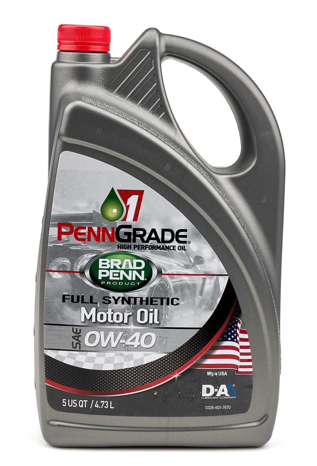 0w40 SAE Full Synthetic Oil 5 Qt Bottle