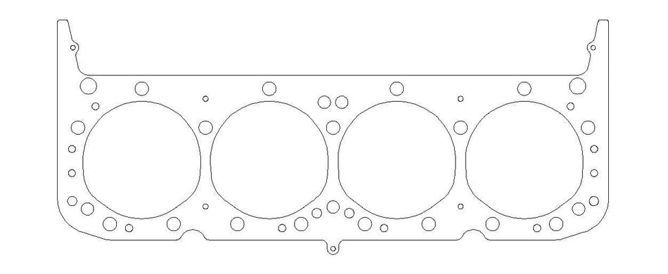 4.100 MLS Head Gasket .040 - SBC