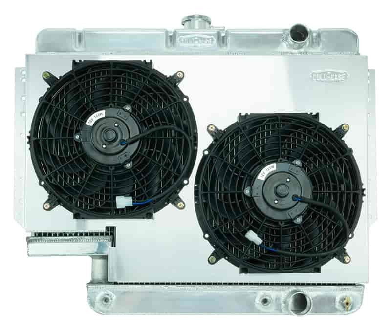 Aluminum Radiator 61-65 Impala w/500 Steer Box
