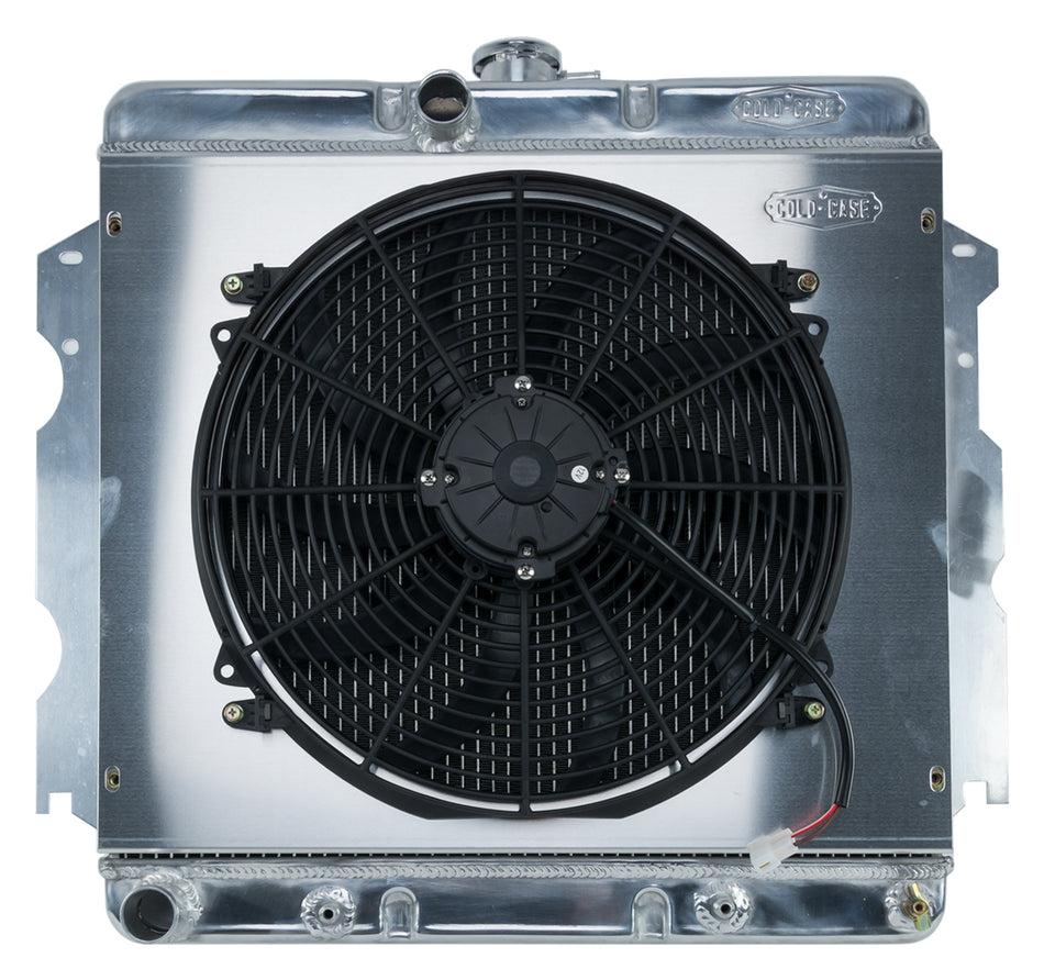 62-74 SB Mopar A/B/C/E Body Radiator AT W/ Fan