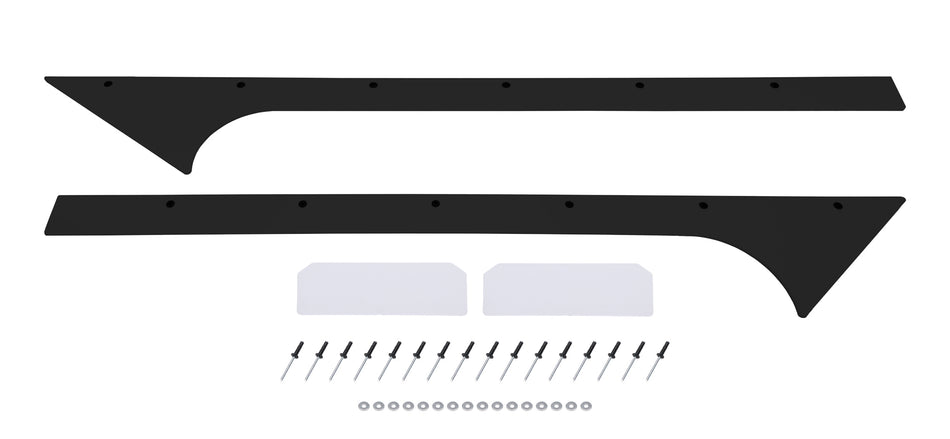 Pillar A Pair Late Model Black