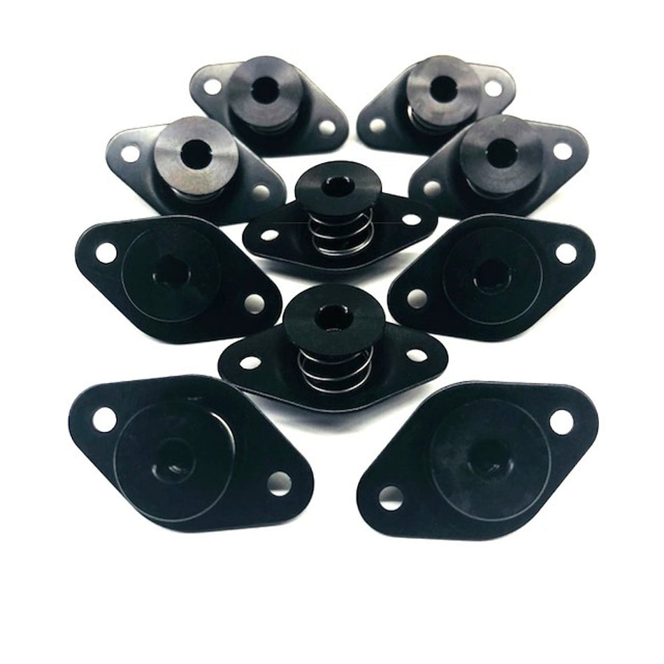 Qtr Turn Self Eject Alm Fastener Small Hex Head
