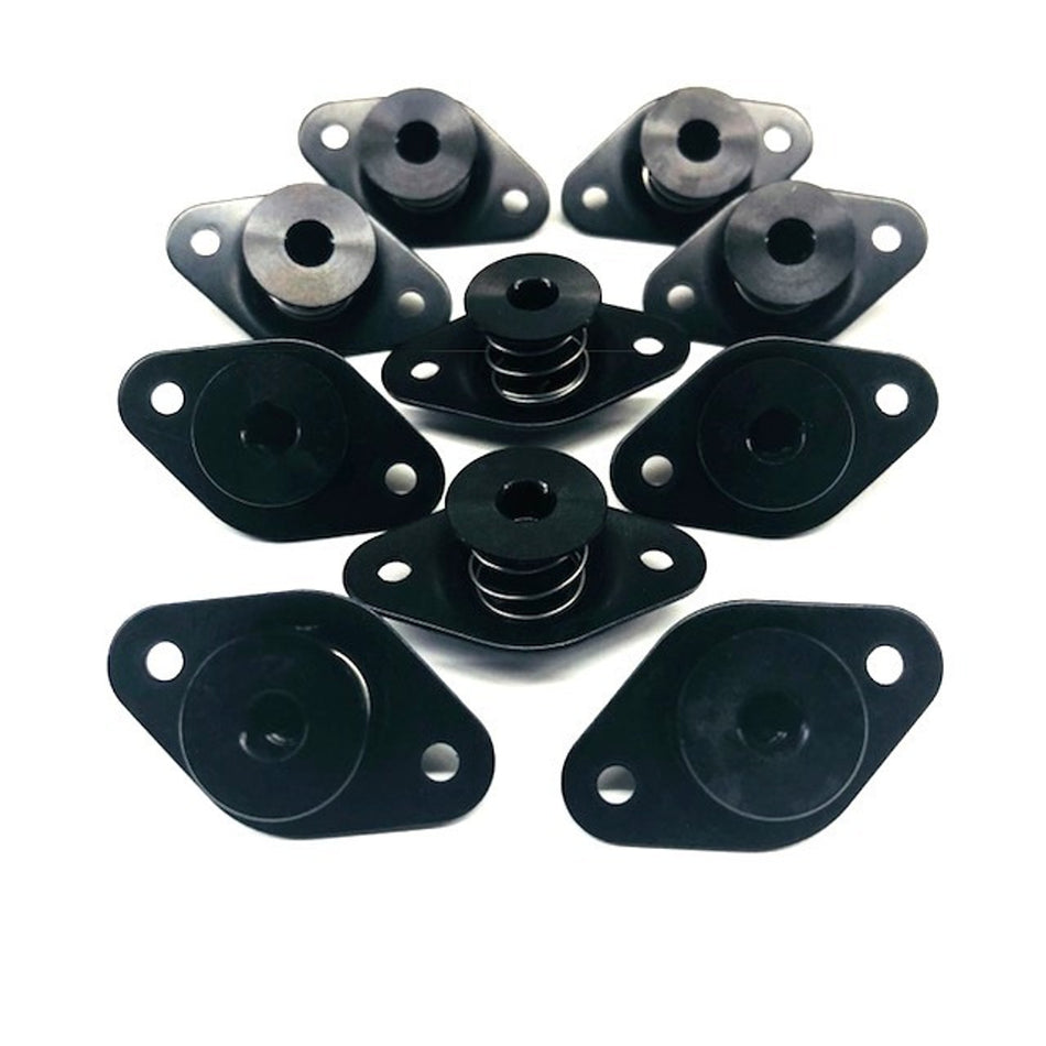 Qtr Turn Self Eject Alm Fastener Small Hex Head