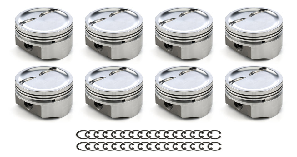 SBC Dished  Piston Set 4.060 Bore -18cc D