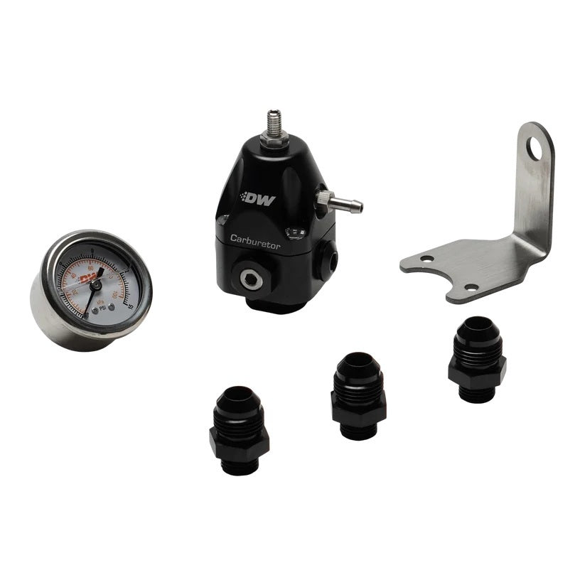 DWRC Fuel Regulator w/Gauge 8AN Fittings