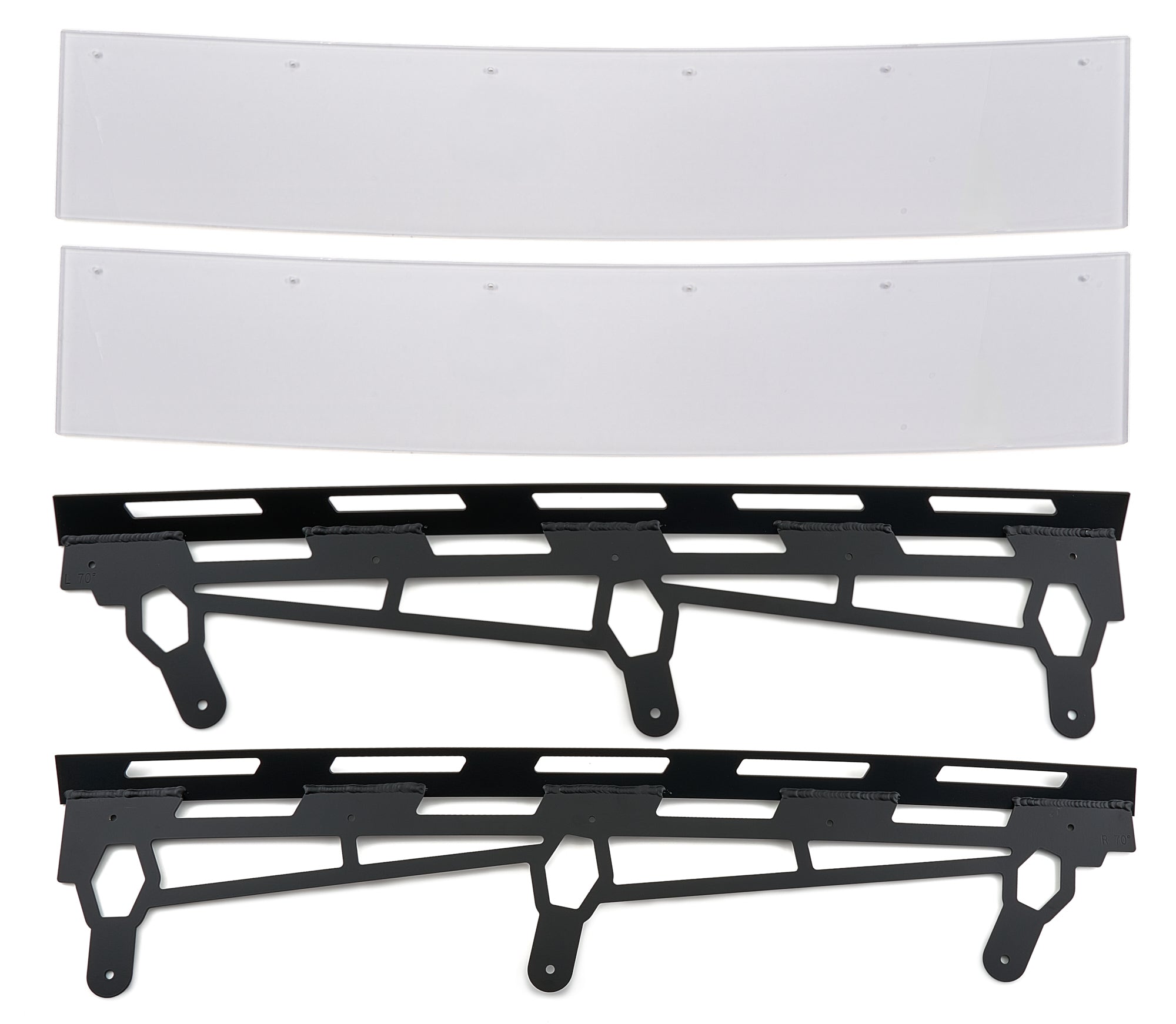 2019 LM Spoiler Black 6.5IN X 64.5IN 70 Degree